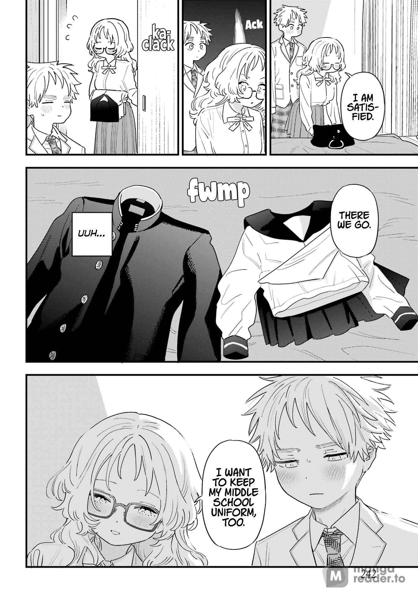 Suki na Ko ga Megane wo Wasureta, Chapter 108 image 10